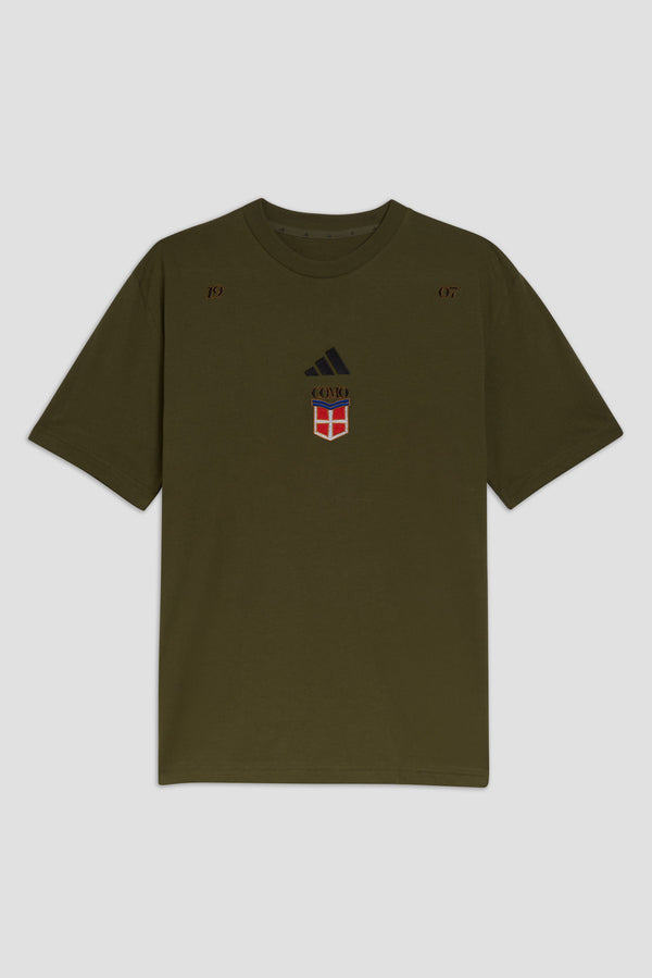 Adidas Como Crest T-Shirt Verde