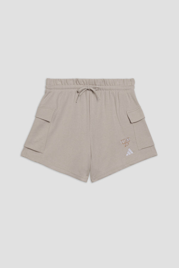 Adidas Como Crest Pantaloncini Cargo Da Donna Beige