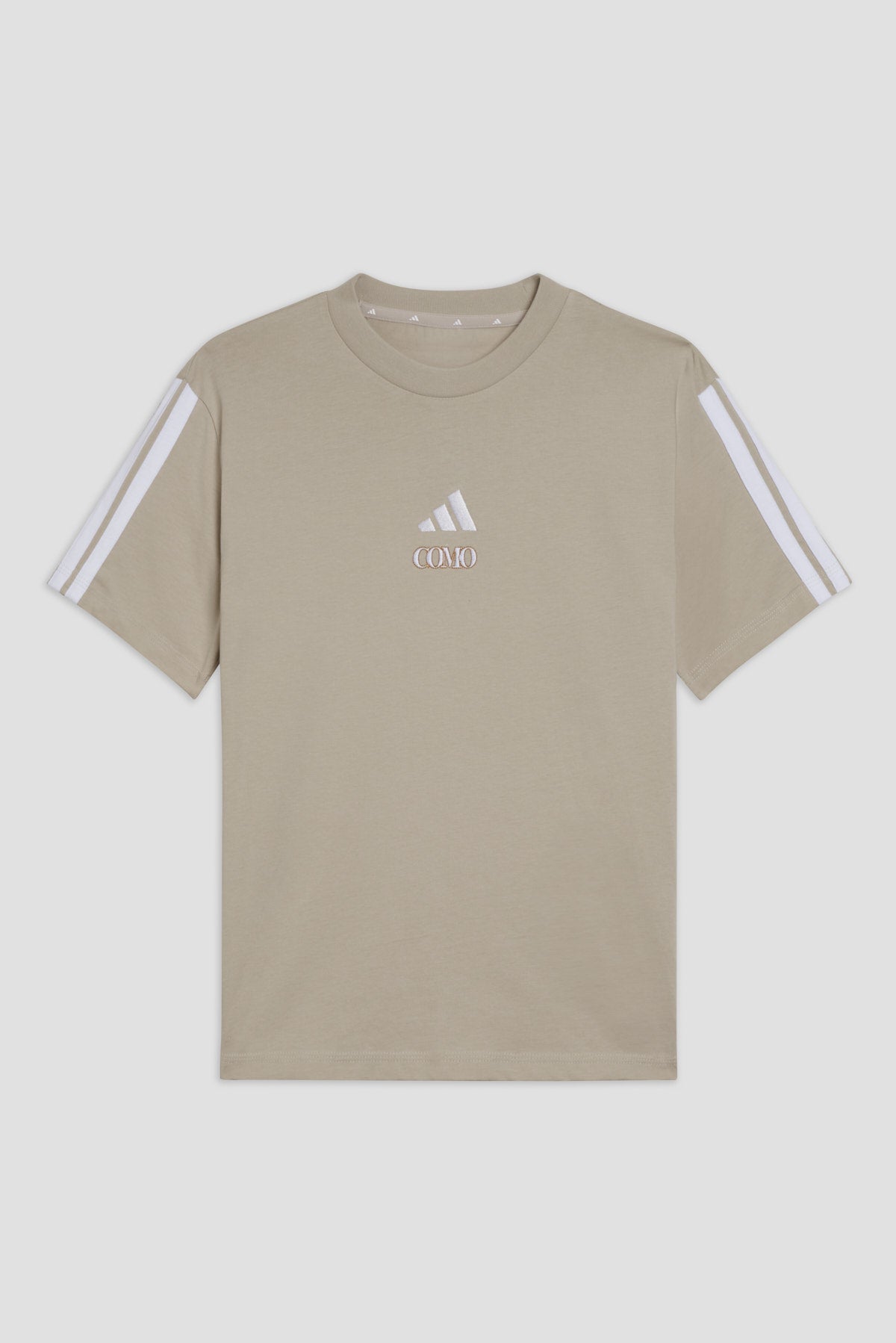 Adidas Como Crest T-Shirt Da Donna Beige