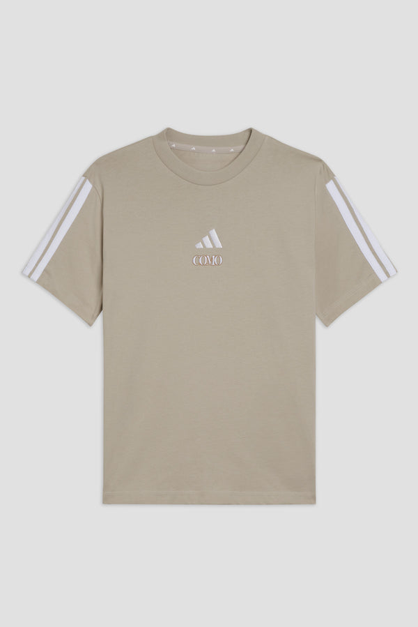 Adidas Como Crest T-Shirt Da Donna Beige