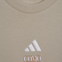 Adidas Como Crest T-Shirt Da Donna Beige