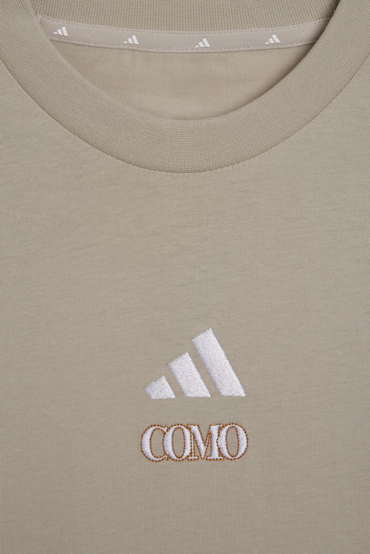 Adidas Como Crest T-Shirt Da Donna Beige