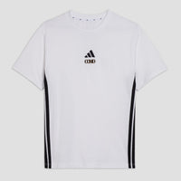 Adidas Como Crest T-Shirt Da Donna Bianca