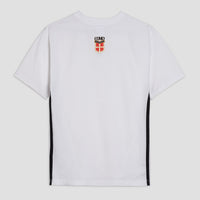 Adidas Como Crest T-Shirt Da Donna Bianca