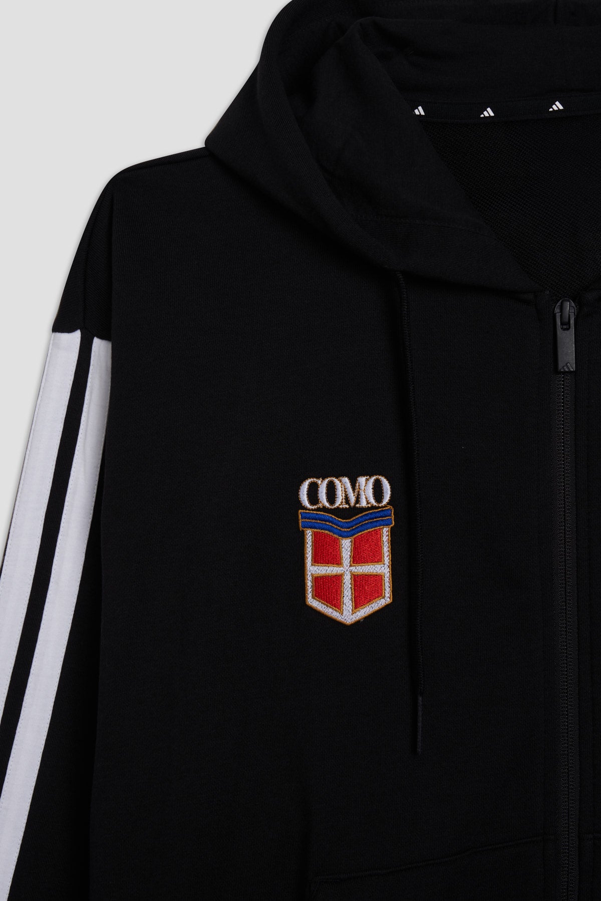 Adidas Como Crest Felpa Con Cappuccio Nera