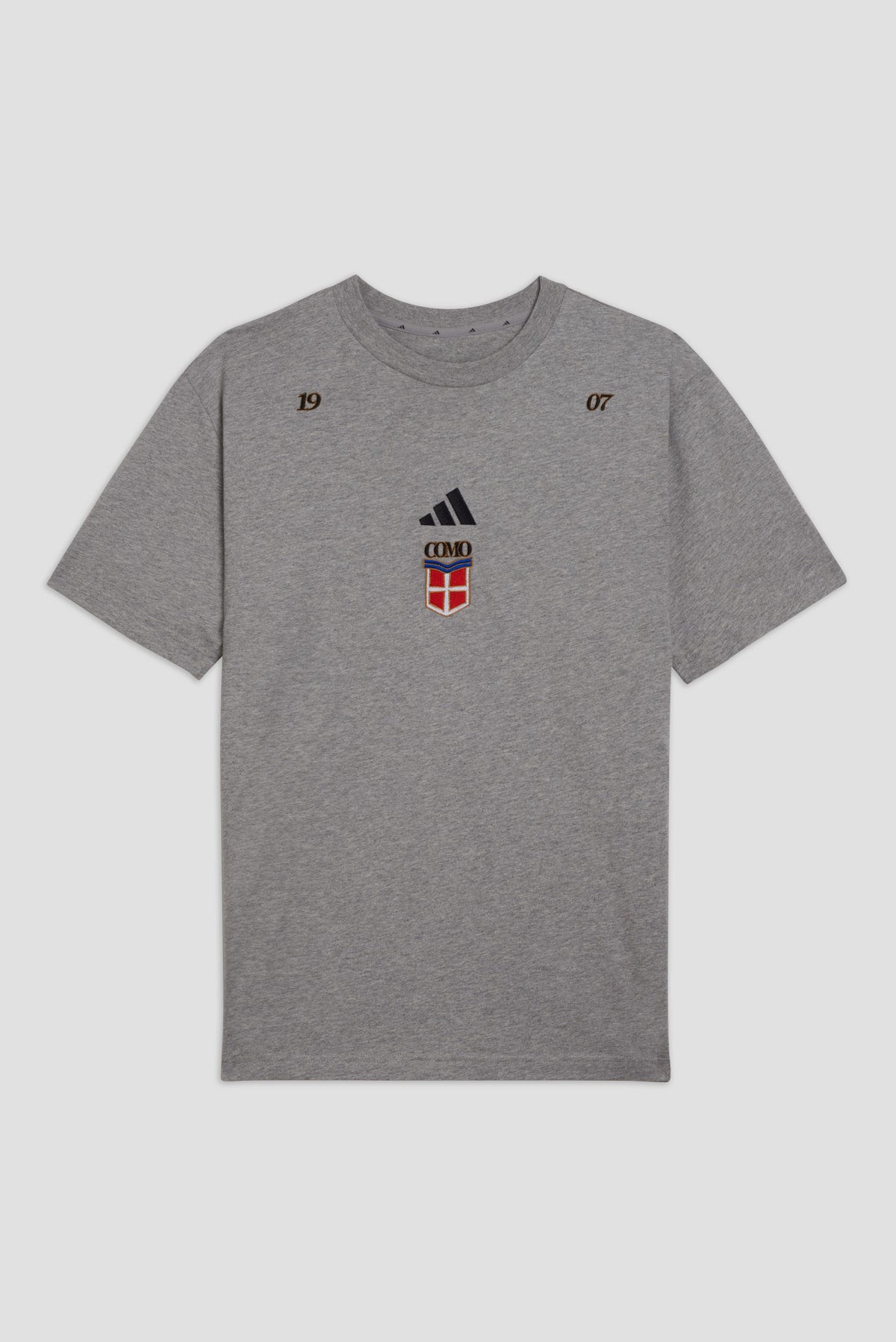 Adidas Como Crest T-Shirt Grigia