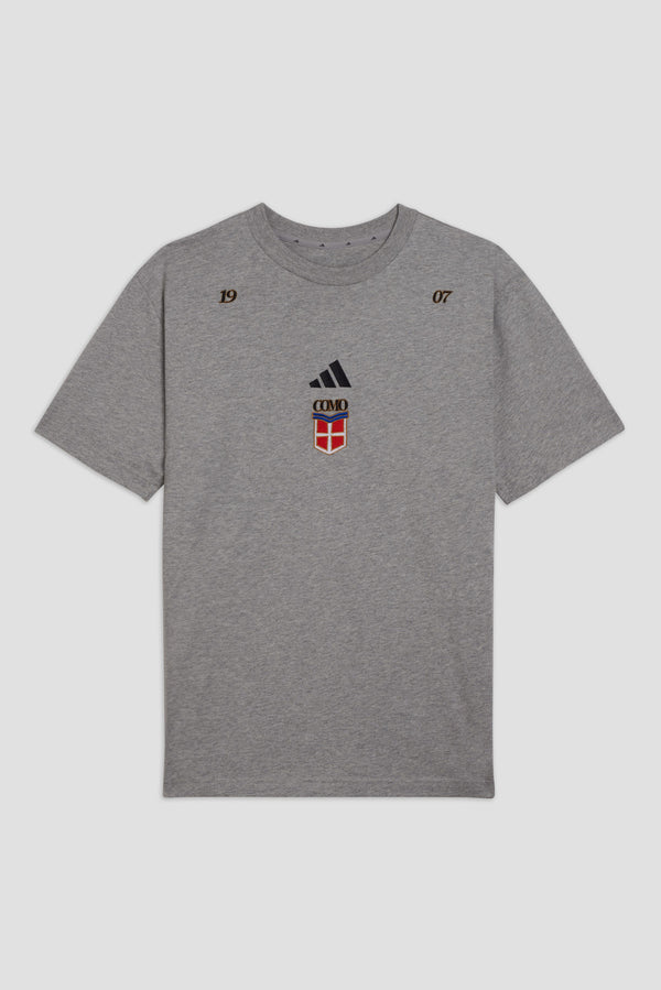 Adidas Como Crest T-Shirt Grigia