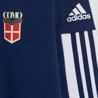 Adidas Como Crest Felpa Girocollo Blu Navy