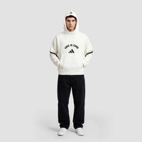Adidas Como Crest Felpa Con Cappuccio Lago Di Como Bianca