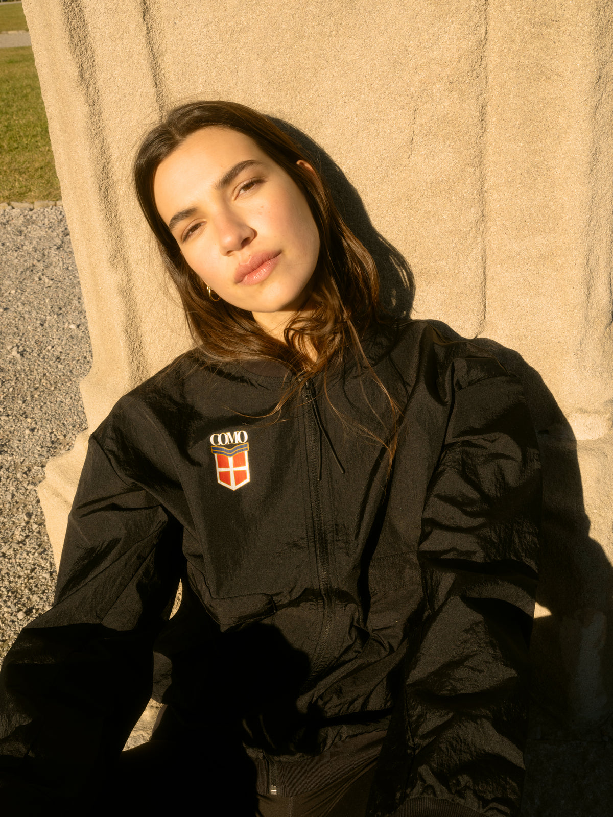 Adidas Como Crest Giubbotto Bomber Nero