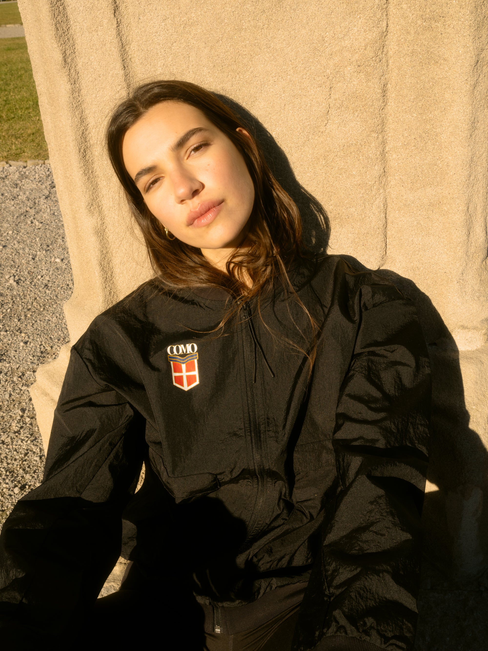 Adidas Como Crest Giubbotto Bomber Nero