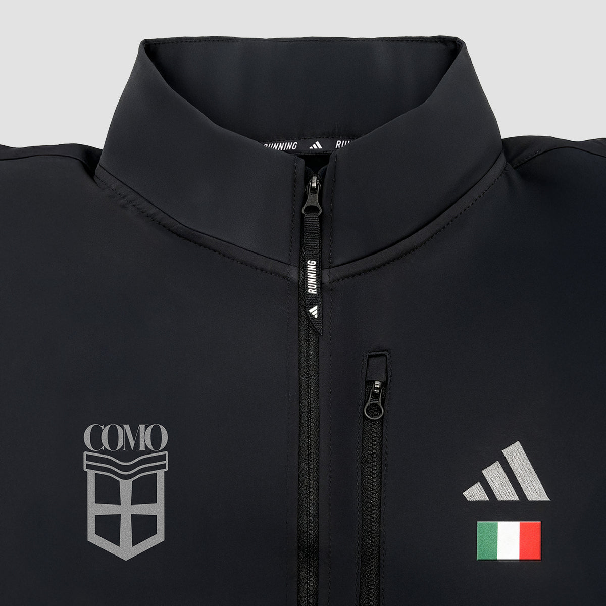 Adidas Como Crest Giacca Da Running Nera