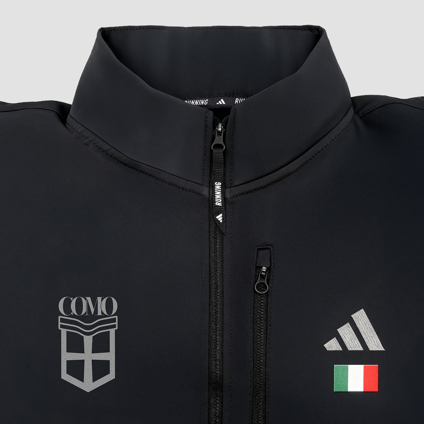 Adidas Como Crest Giacca Da Running Nera
