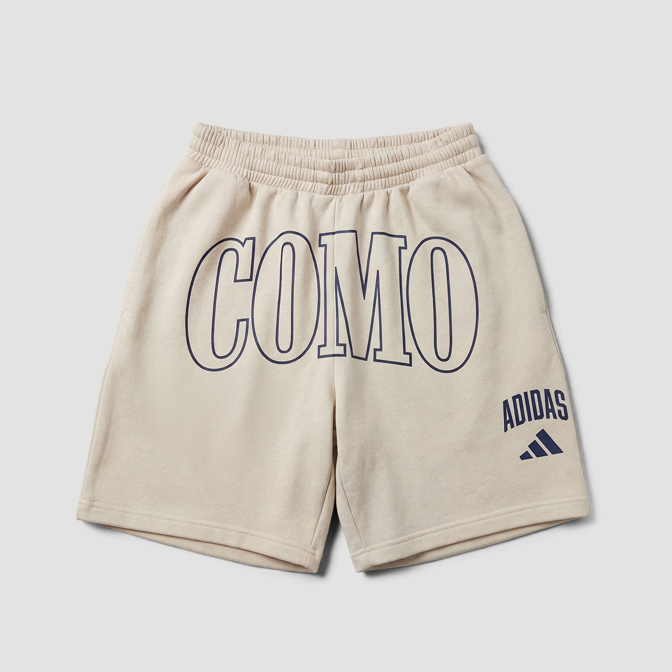 Adidas Como Racing Shorts Felpa Beige